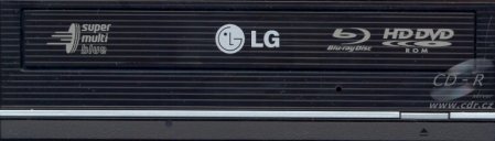 LG GGW-H20L - přední panel