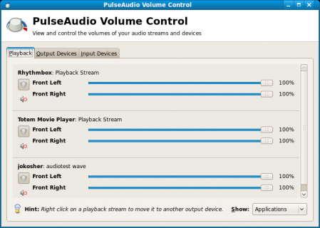 Fedora 8: PulseAudio