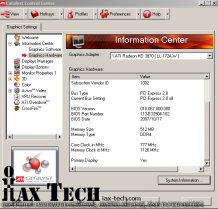 Radeon HD 3870 , Catalysty