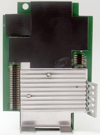 Vrchní deska s procesorem, RAM a flash pamětí