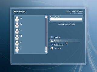 Fedora login