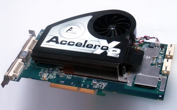 Sapphire Radeon X1950 Pro AGP s AC Accelero X2 + VR Heat Spreade