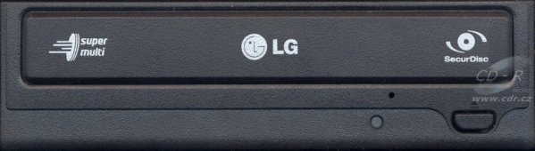 LG GH20NS10 - přední panel