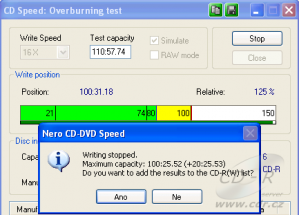 LiteOn DH20A4P - CDspeed overburn