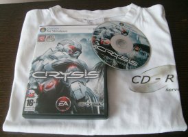 Crysis + tričko CD-R Serveru ;-)