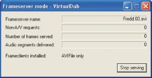 VirtualDub frameserver