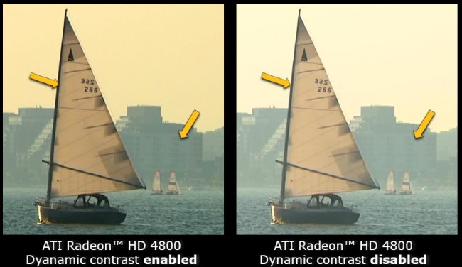 ATI Radeon HD 4850 v testu: dynamický kontrast