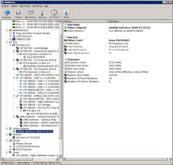 HWiNFO32 7.62 for windows download