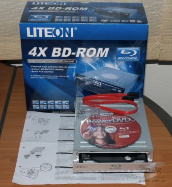 LiteOn DH-4O1S - Co si domů přinesete