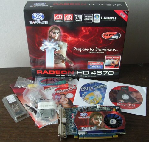 ATI Radeon HD 4670 - kompletní balení