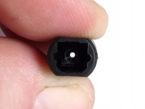 Optická redukce na 3,5mm jack - průhled skrz