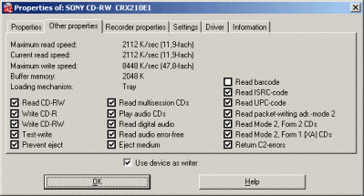 Sony CRX210E1 Feurio TTD1