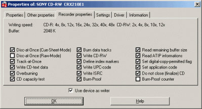 Sony CRX210E1 Feurio TTD2