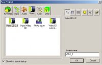 WinOnCD 3.8 New Project - Video
