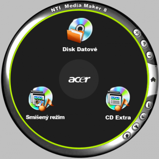 Acer Aspire 5810T Timeline: NTI Media Maker 