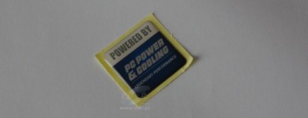 PC Power&Cooling Silencer 750W: samolepka