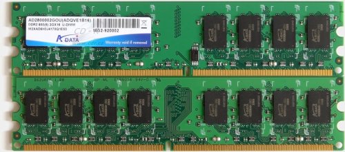 2×2 GB DDR2-800 CL5 A-Data