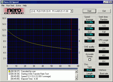 Plextor PX-W4012S CDspeed CD-RW