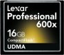 Lexar CompactFlash 600× 16 GB