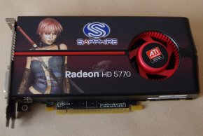 Sapphire Radeon HD 5750 a 5770: 5770 