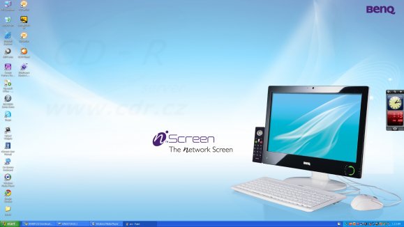 BenQ nScreen i221: WXP, plocha