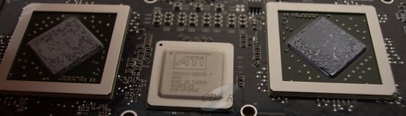 Sapphire Radeon HD 5970: PCIe můstek