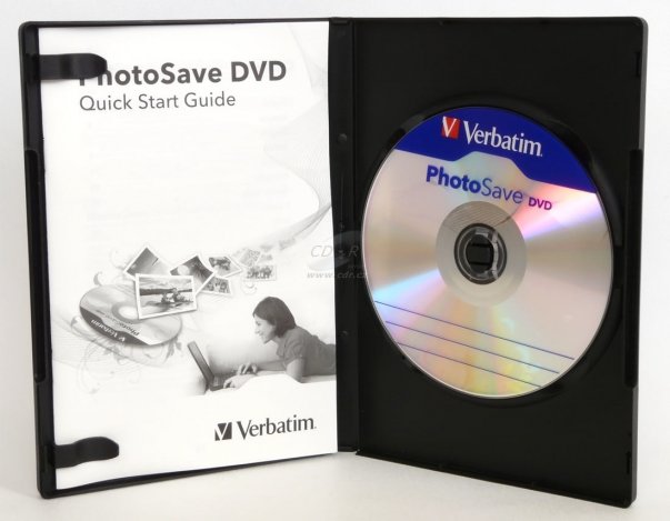 Verbatim PhotoSave DVD: Obsah balení