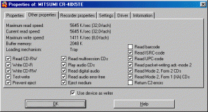 Mitsumi CR 4805 front - Feurio TTD1