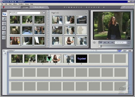 Pinnacle Studio 8 Editace videa