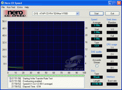 MSI MS-8352A - CDspeed CD-R 23min