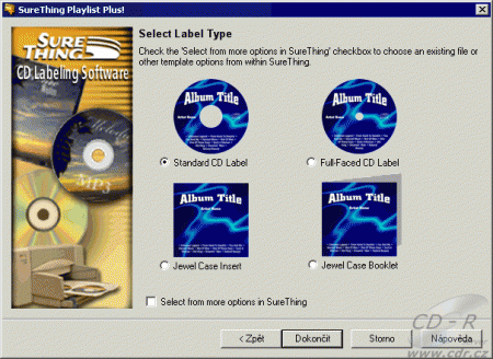 SureThing CD labeler - PlayList Plus! 3