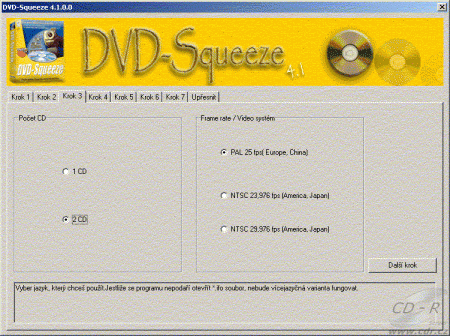 DVD squeeze - krok 3