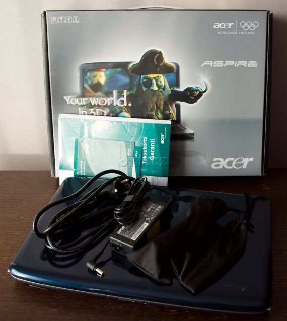 Acer Aspire 5738DG-664G50MN - obsah balení