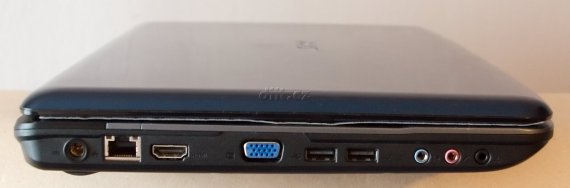 Acer Aspire 5738DG-664G50MN - levý bok