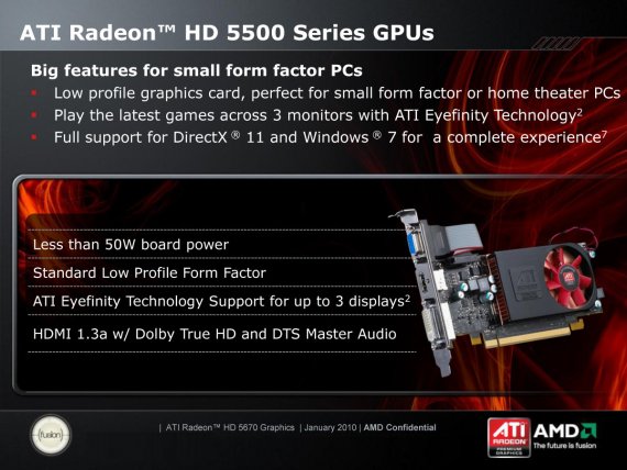 ATI Radeon HD 5500 - popis