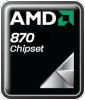 AMD 870 chipset logo / AMD 870 logo
