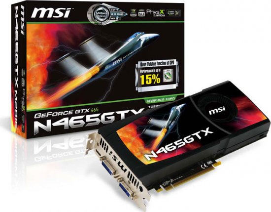 GeForce GTX 465 - MSI