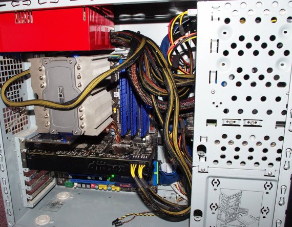 GeForce GTX 465 v testovacím PC