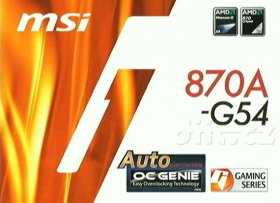 MSI 870A-G54 - BIOS: POST  s logem