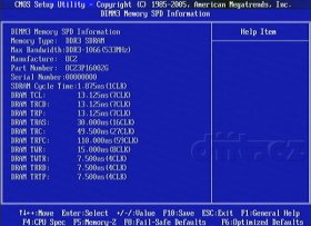 MSI 870A-G54 - BIOS: DIMM3 Memory SPD Info