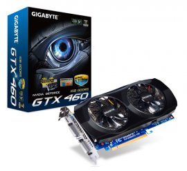 Gigabyte Nvidia GeForce GTX 460 GV-N460OC5-1GI