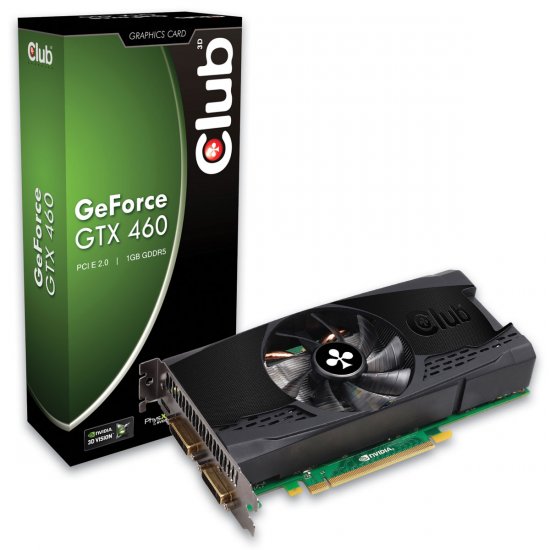 Club 3D Nvidia GeForce GTX 460 CGNX-X46024