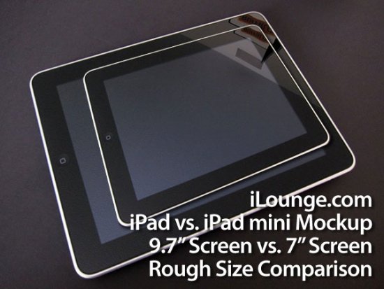 iLounge 9,6“ vs. 7“ iPad - vize