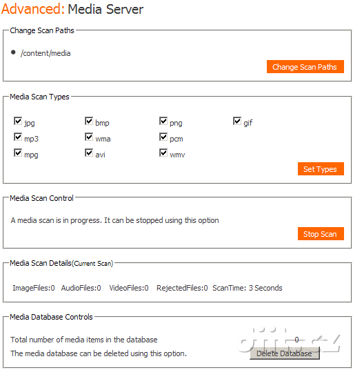 Thermaltake Muse X-Duo RAID - Advanced - Media Server scann