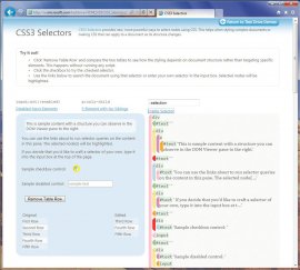 IE9 CSS3 selectors