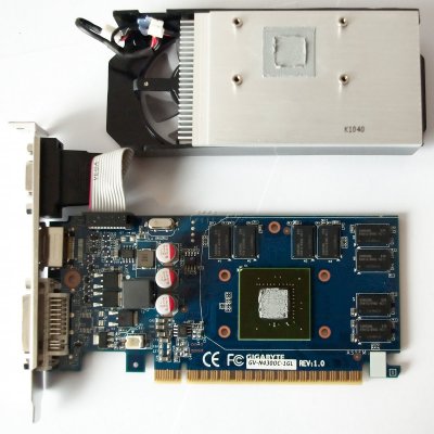 GeForce GT 430: chladič