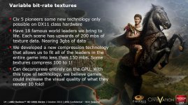 Architektura a technologie Radeonů HD 6800: Civilization V