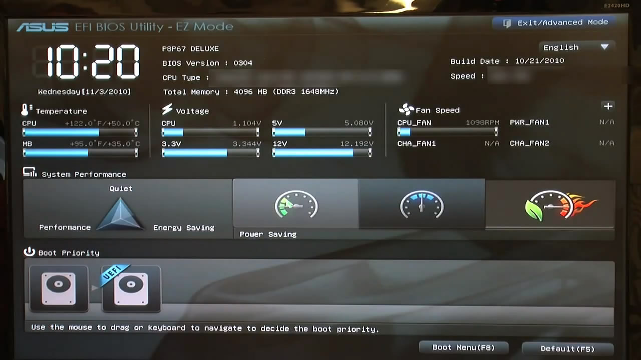 Uefi bios utility ez mode как выйти на рабочий стол