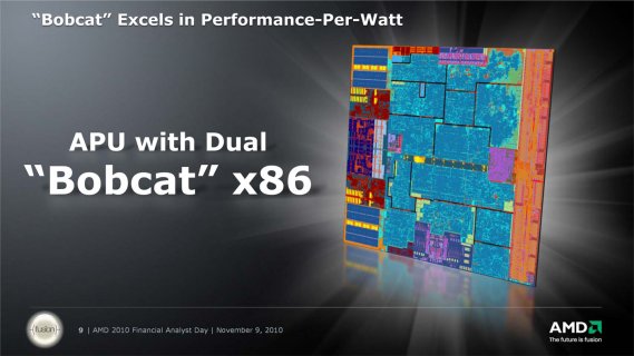 APU with dual Bobcat x86