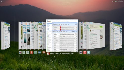 Google Chrome OS plocha